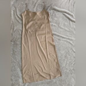 J. Crew Strapless Tan Dress